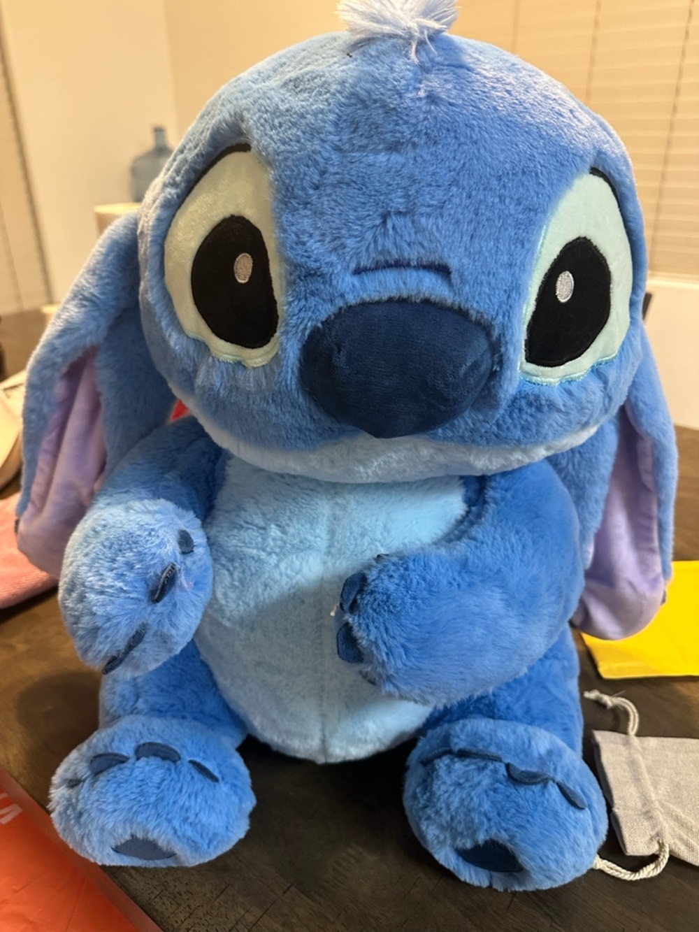 Blue Plush Stitch-Inspired Kids Toy - Soft Cuddly Character